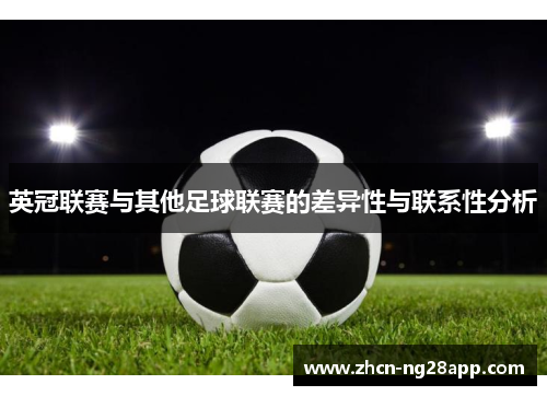 英冠联赛与其他足球联赛的差异性与联系性分析